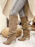 Women boots F942 - BEIGE