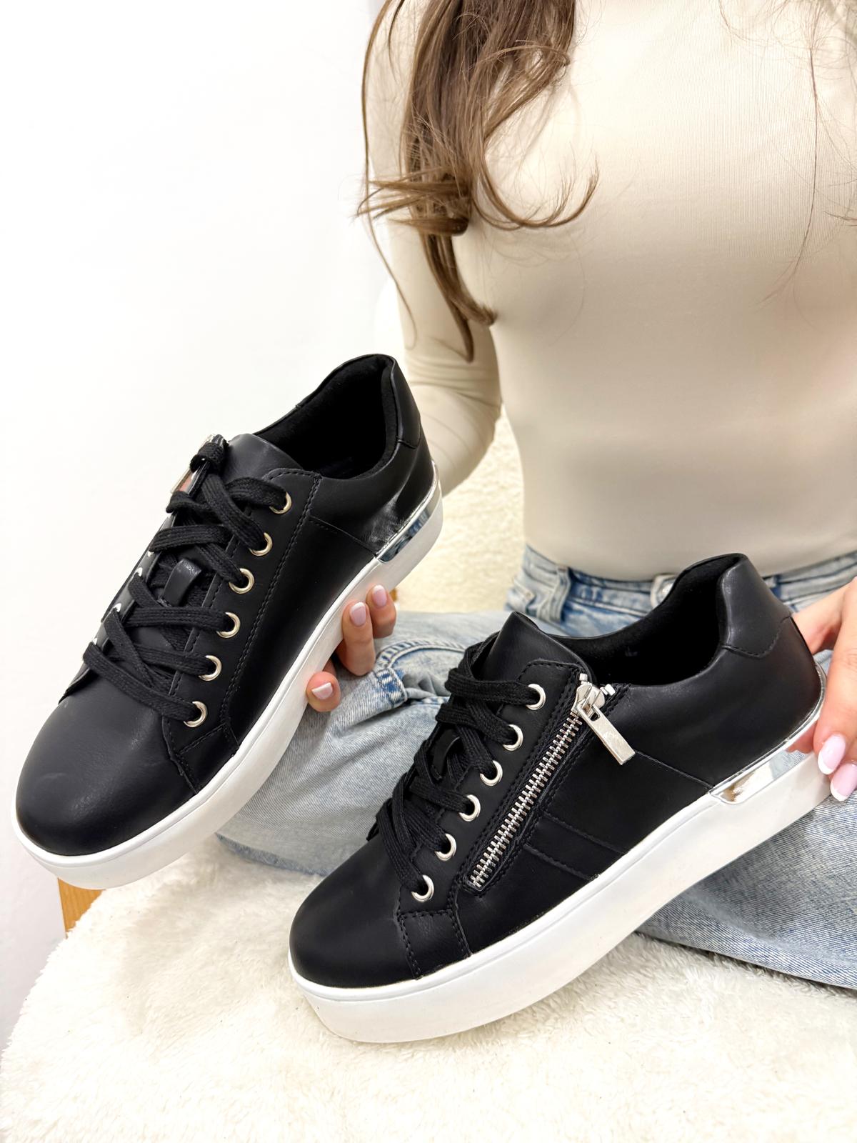 Damen-Sneaker F990 – SCHWARZ