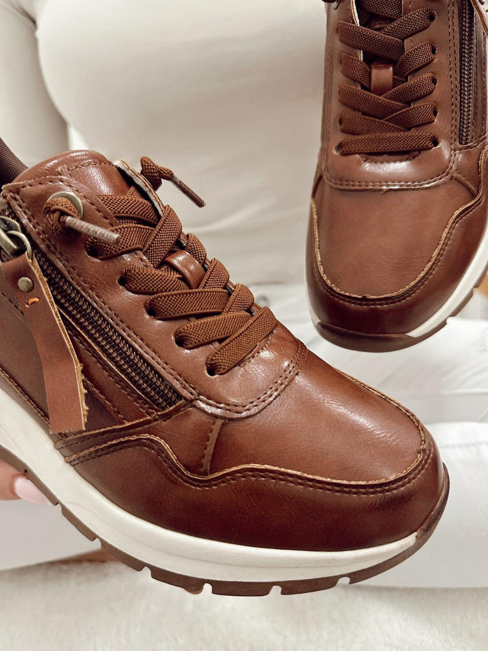 Damensneaker F992 - CAMEL