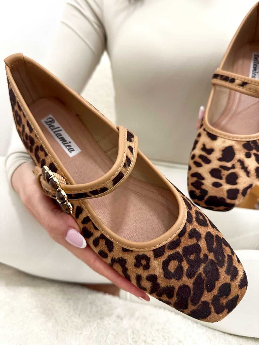 Ballerina flats G025 - LEOPARD