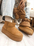 Cizme și pantofi calde F705 - CAMEL