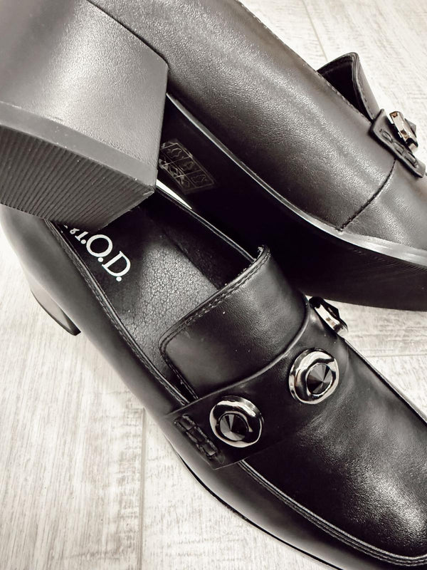 Women flats F484 - BLACK