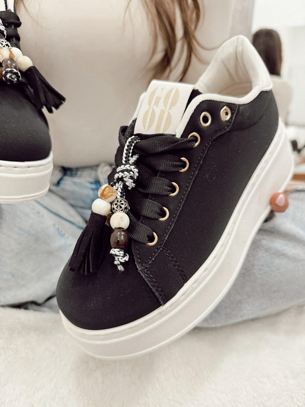 Women sneakers G036 - BLACK