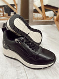 Women sneakers F992 - BLACK