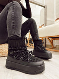 Bequeme Stiefel F915 - SCHWARZ