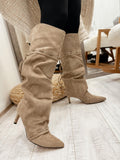 Women boots F939 - BEIGE