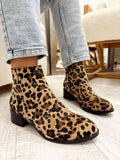 Damen-Halbstiefel F774 - LEOPARD