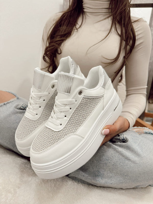Women sneakers G037 - WHITE