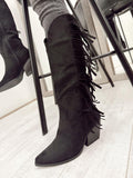 Damenstiefel F779 - SCHWARZ