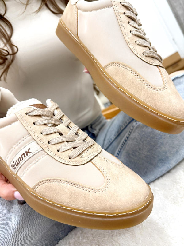 Women sneakers F995 - BEIGE