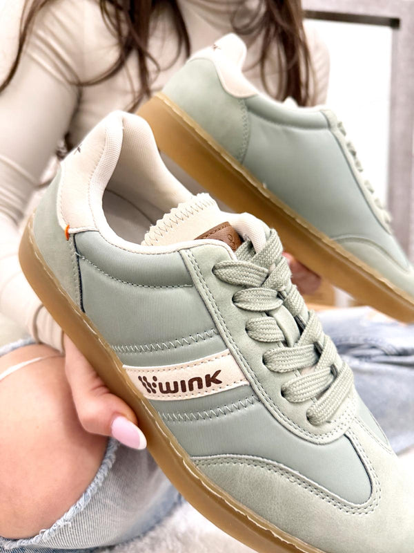 Women sneakers F995 - GREEN