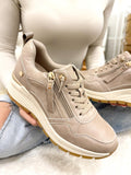 Női sportcipő F992 - BEIGE