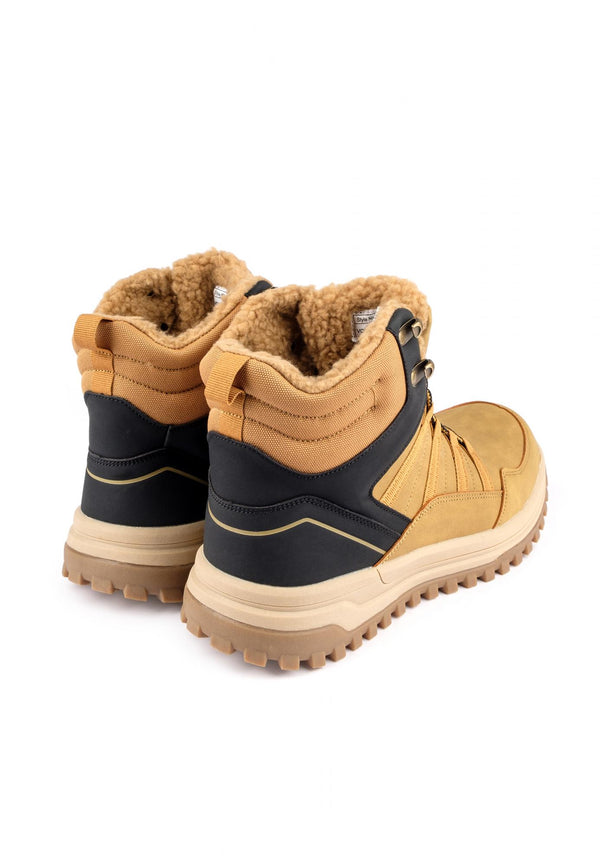 MEN'S WINTER SHOES D497 - CAMEL