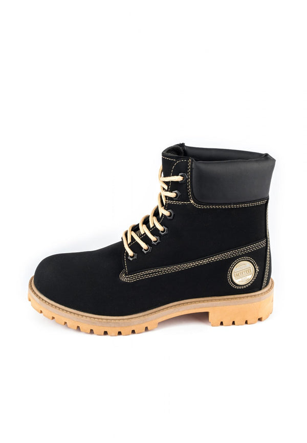 HERREN WINTERSCHUHE D543 - SCHWARZ
