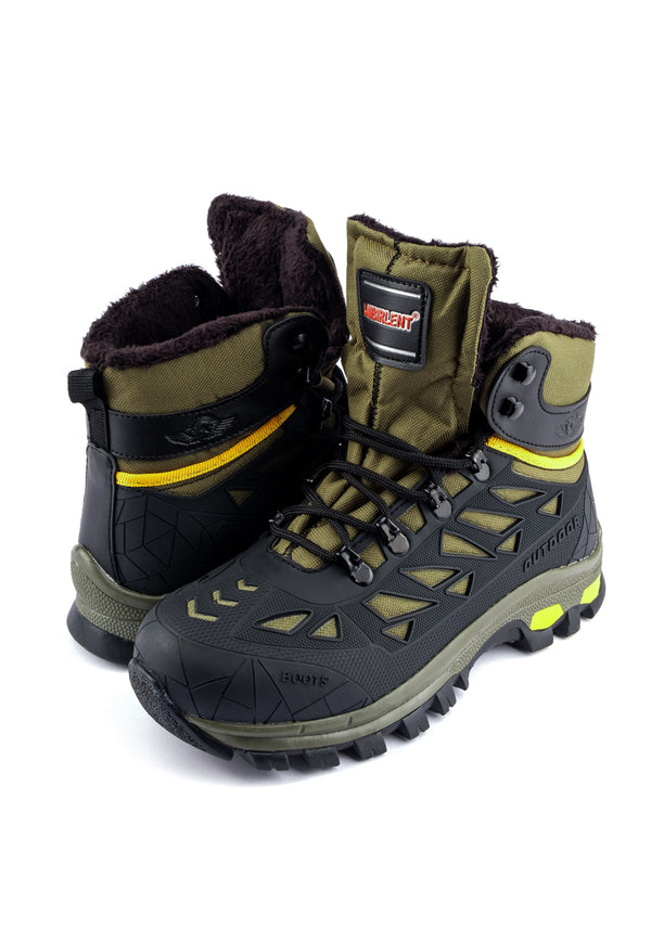 OUTDOOR- UND TREKKINGSCHUHE D548 - GRÜN