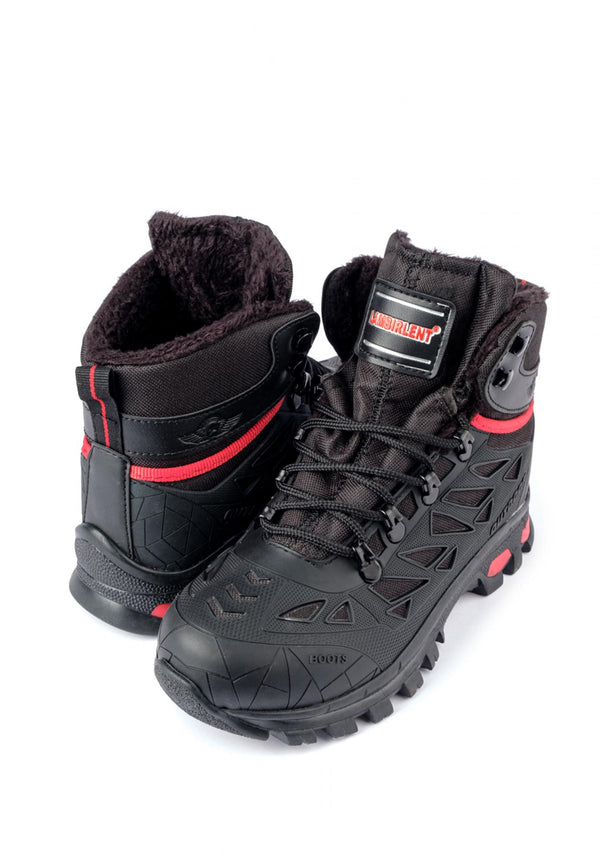 OUTDOOR- UND TREKKINGSCHUHE D548 - SCHWARZ