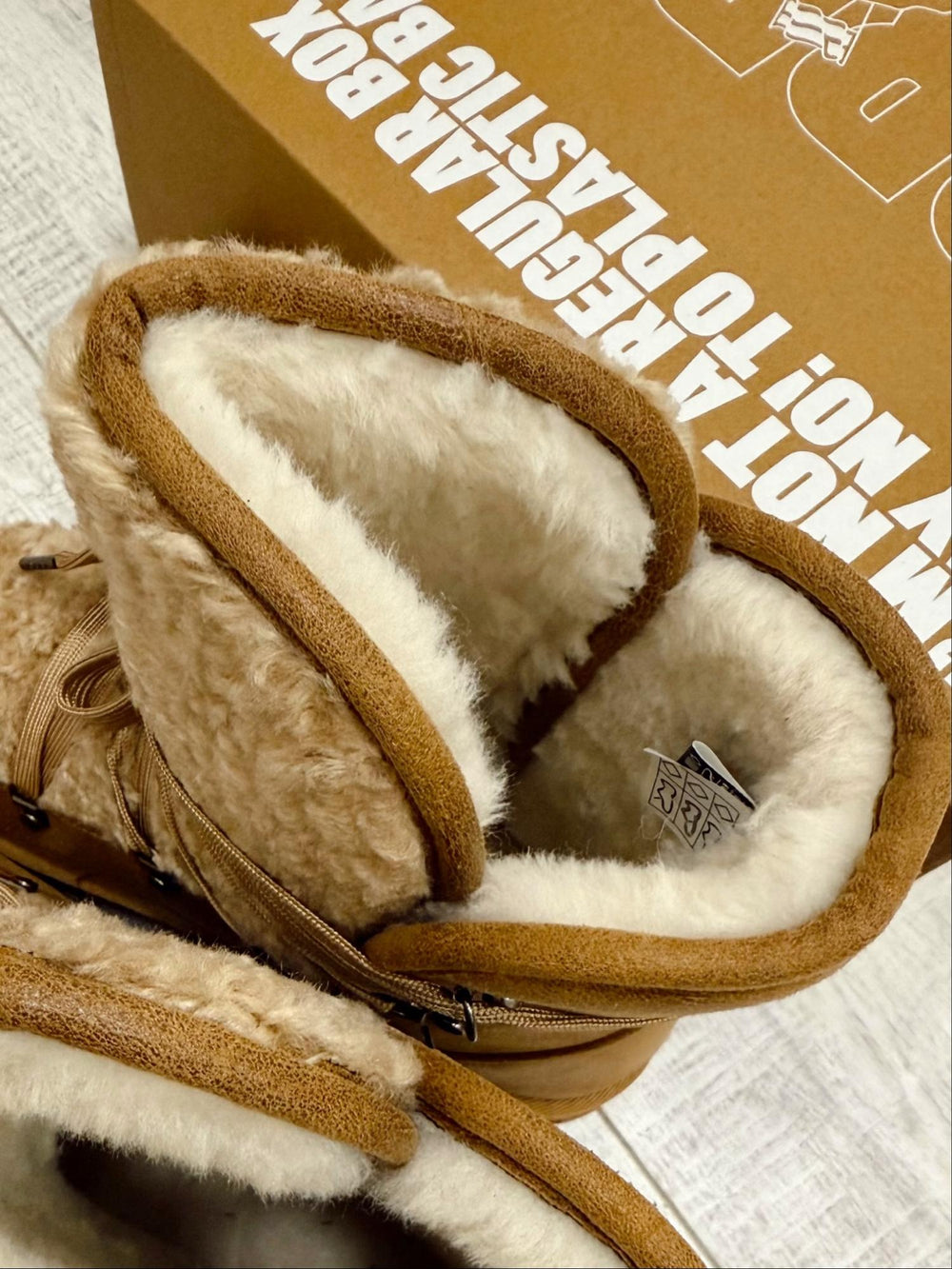 Cizme și pantofi calde F988 - D.FRANKLIN NORDIC FUR SAND