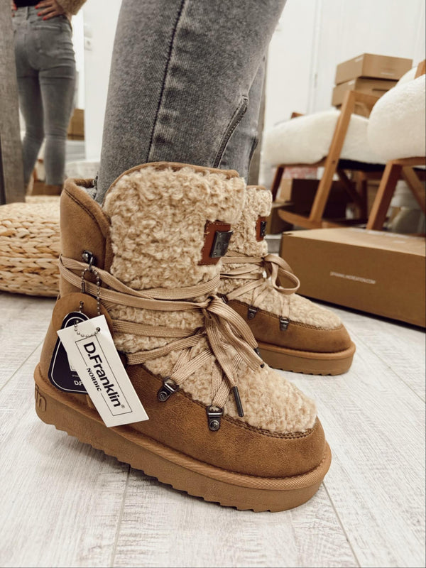 Comfy Boots F988 - D.FRANKLIN NORDIC FUR SAND