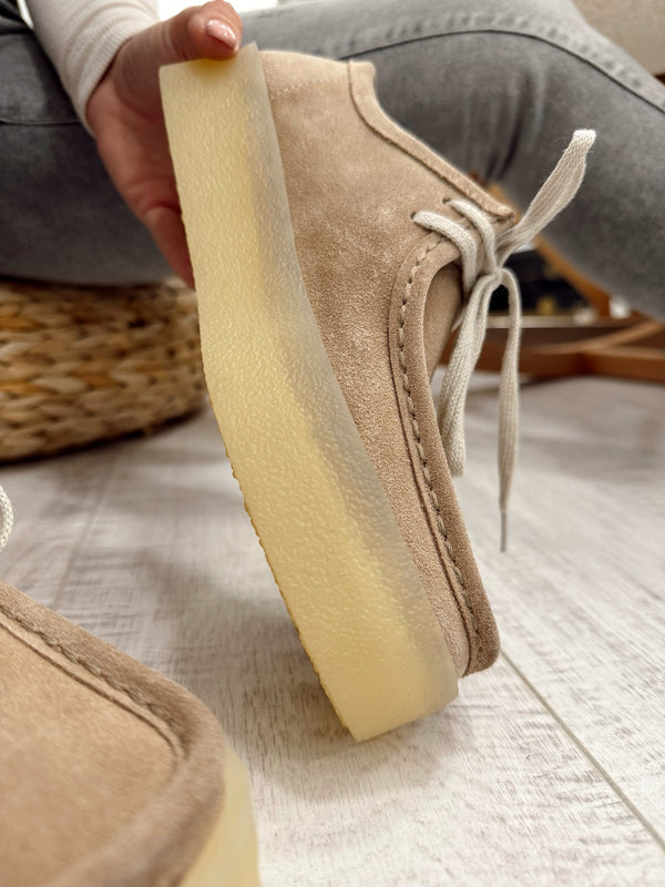 Leather shoes & flats F671 - BEIGE