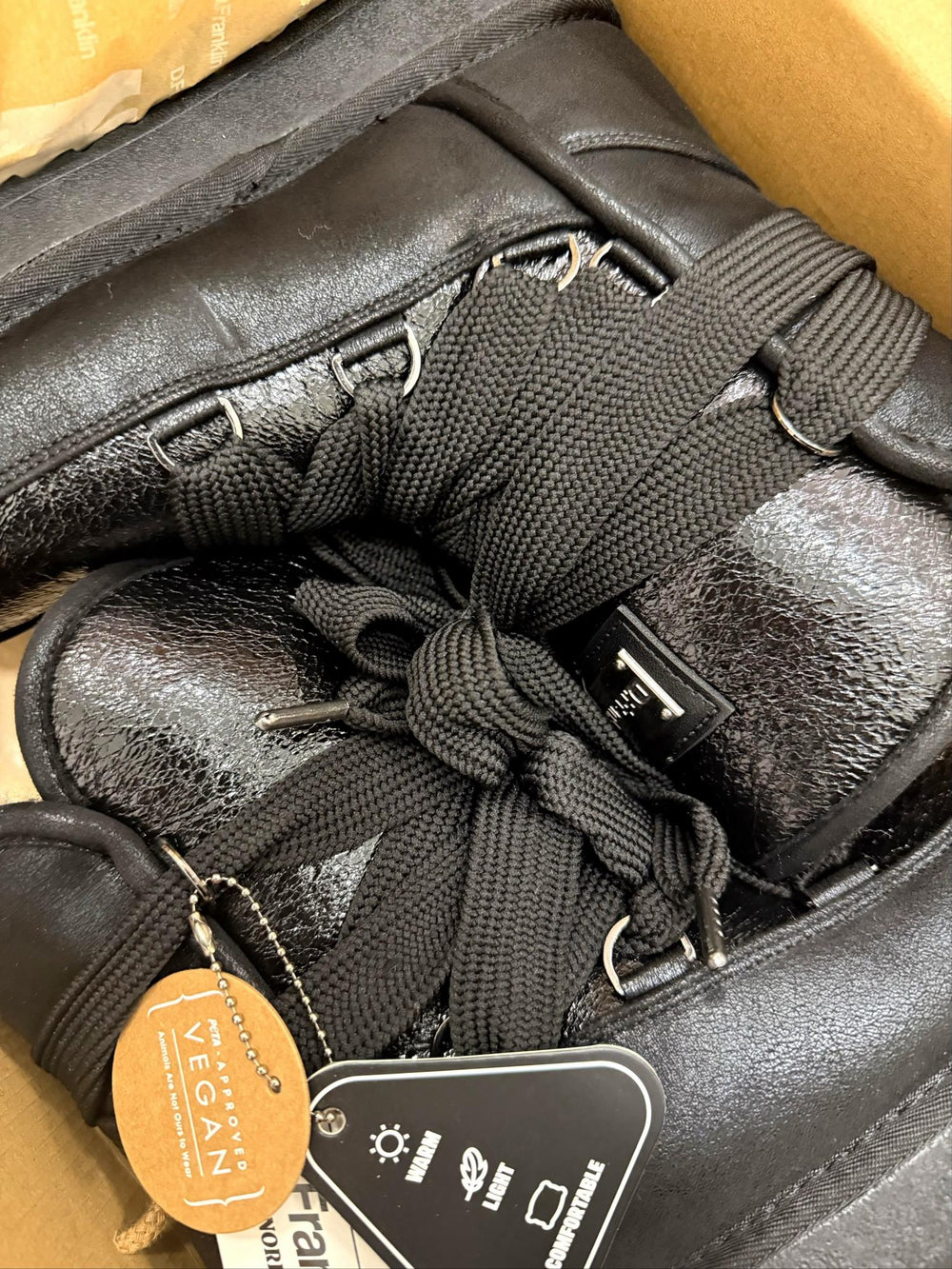Comfy Boots F984 - D.FRANKLIN NORDIC SHINY BLACK