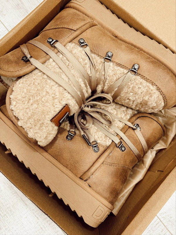 Comfy Boots F988 - D.FRANKLIN NORDIC FUR SAND