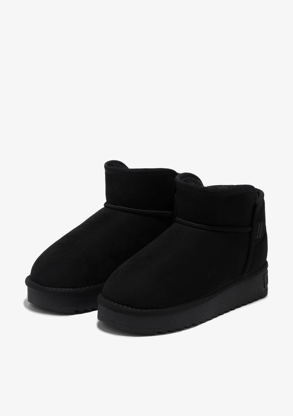 Comfy Boots F983 - D.FRANKLIN LOW BASIC WATER REPELLENT BLACK