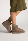 Cizme impermeabile F983 - D.FRANKLIN LOW BASIC WATER REPELLENT TAUPE