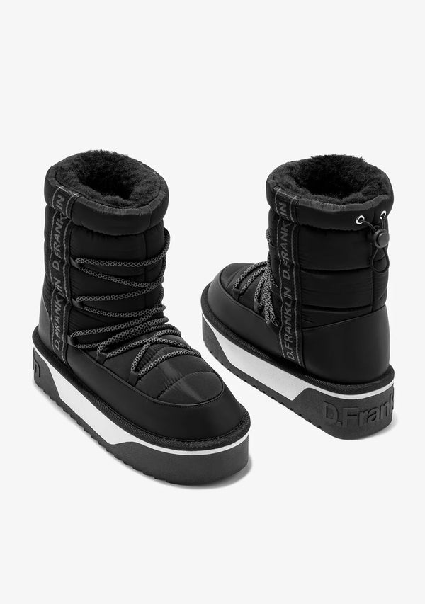 Women snowboots F985 - D. FRANKLIN NORDIC BOMB V.2 BLACK