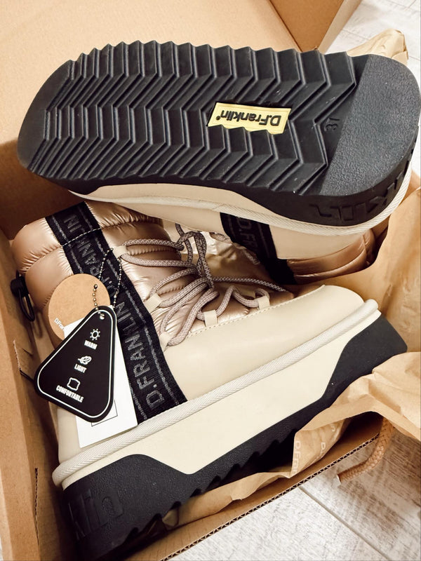 Women snowboots F985 - D. FRANKLIN NORDIC BOMB V.2 BEIGE