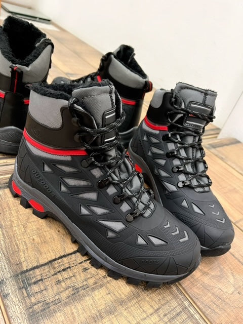OUTDOOR- UND TREKKINGSCHUHE D548 - GRAU