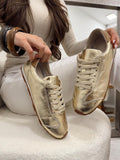 Ledersneaker G123 - GOLD