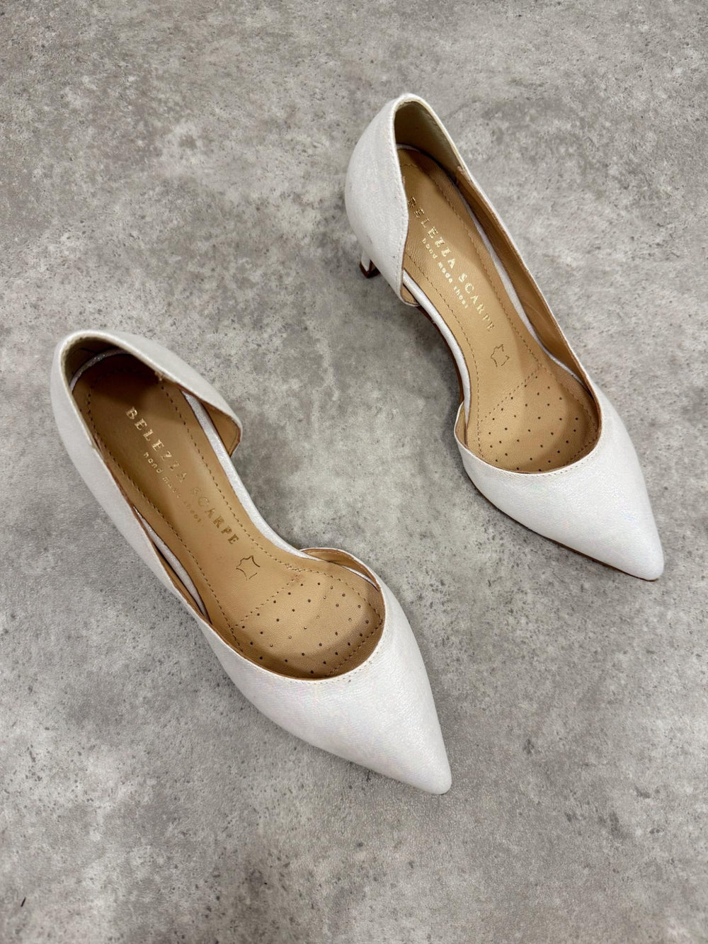 Leather heels G118 - ALB