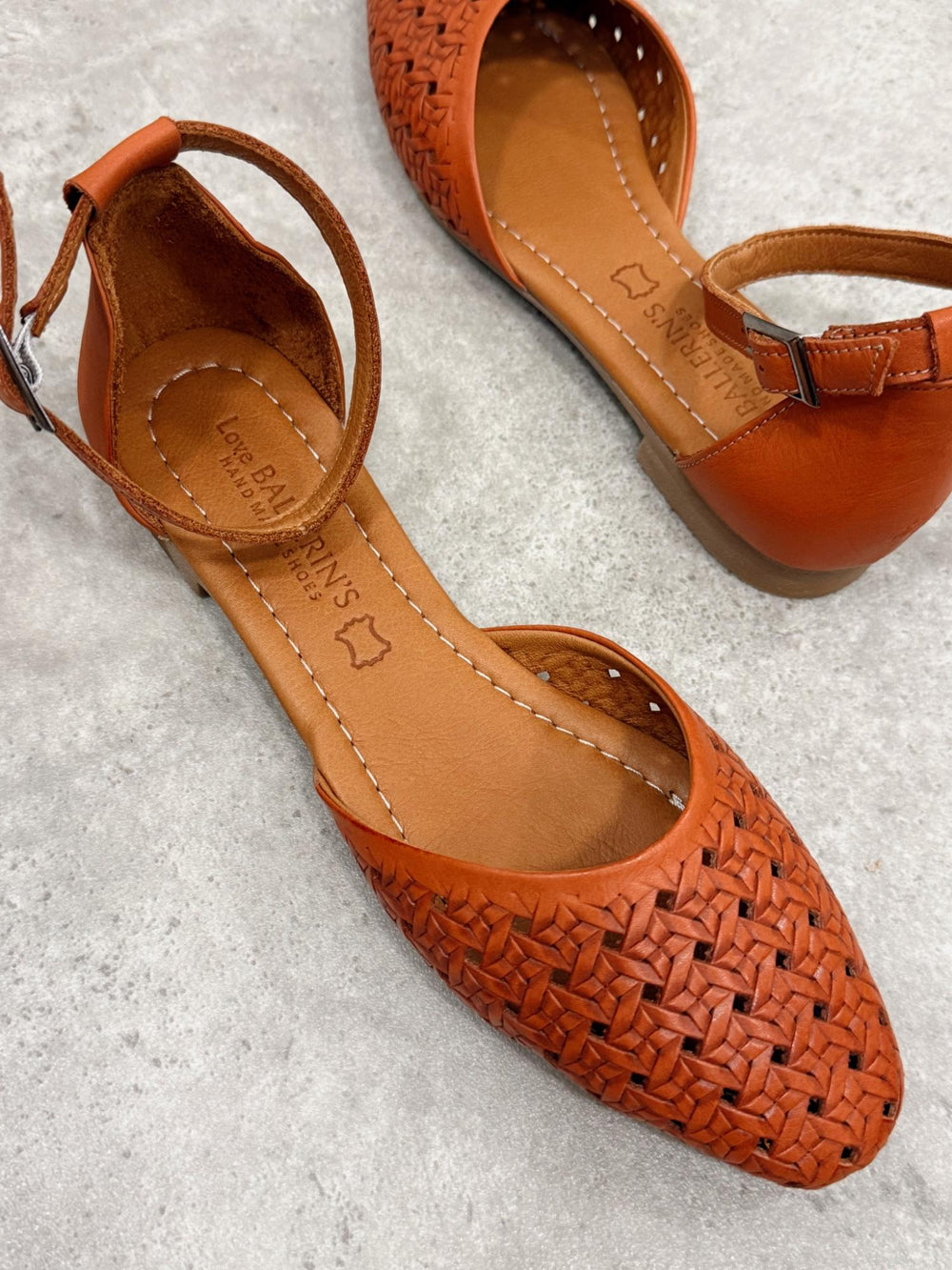 Ledersandalen G202 - CAMEL