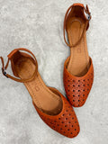Ledersandalen G202 - CAMEL