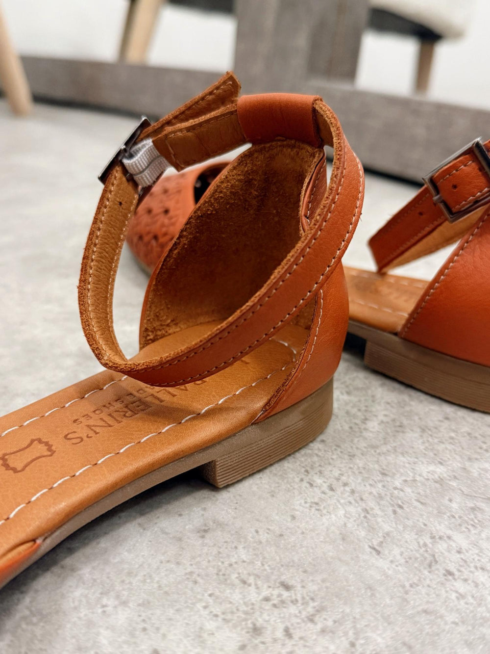 Ledersandalen G202 - CAMEL