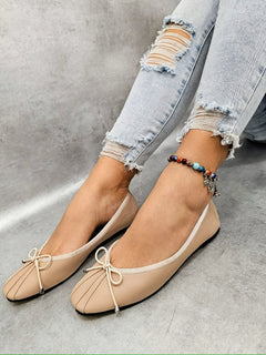 Ballerina flats E059 - BEIGE