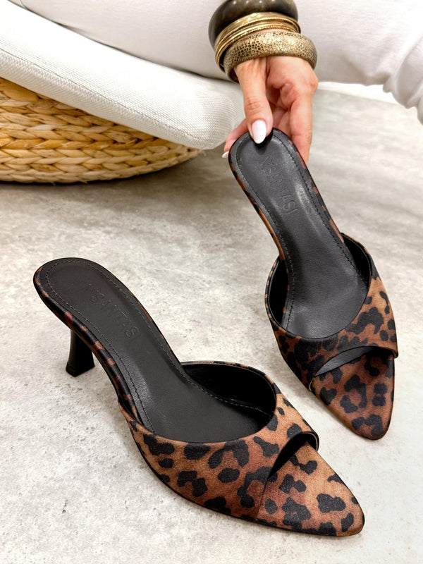 Women Slippers and Mules G443 - LEOPARD