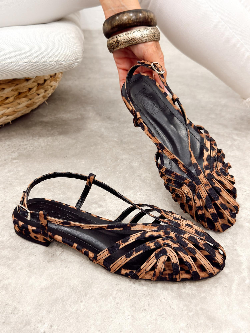 Damensandalen G525 - LEOPARD