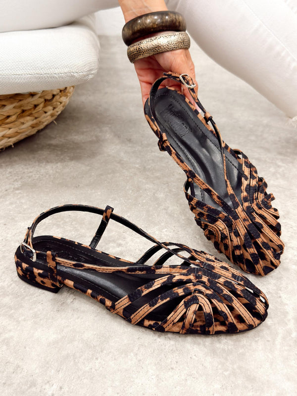 Women sandals G525 - LEOPARD