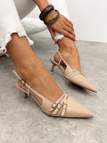 Ledersandalen G382 – BEIGE