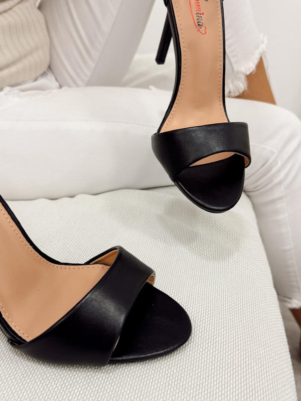Women sandals G338 - BLACK