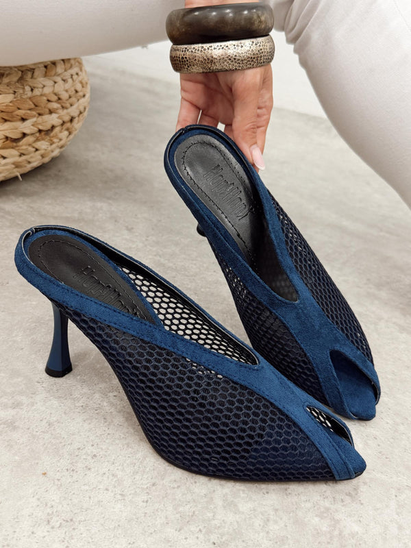 Women Slippers and Mules G520 - NAVY