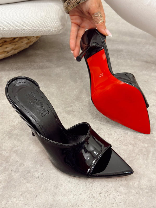 Women Slippers and Mules G511 - BLACK