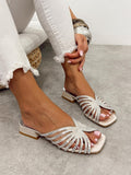 Women Slippers and Mules G480 - BEIGE