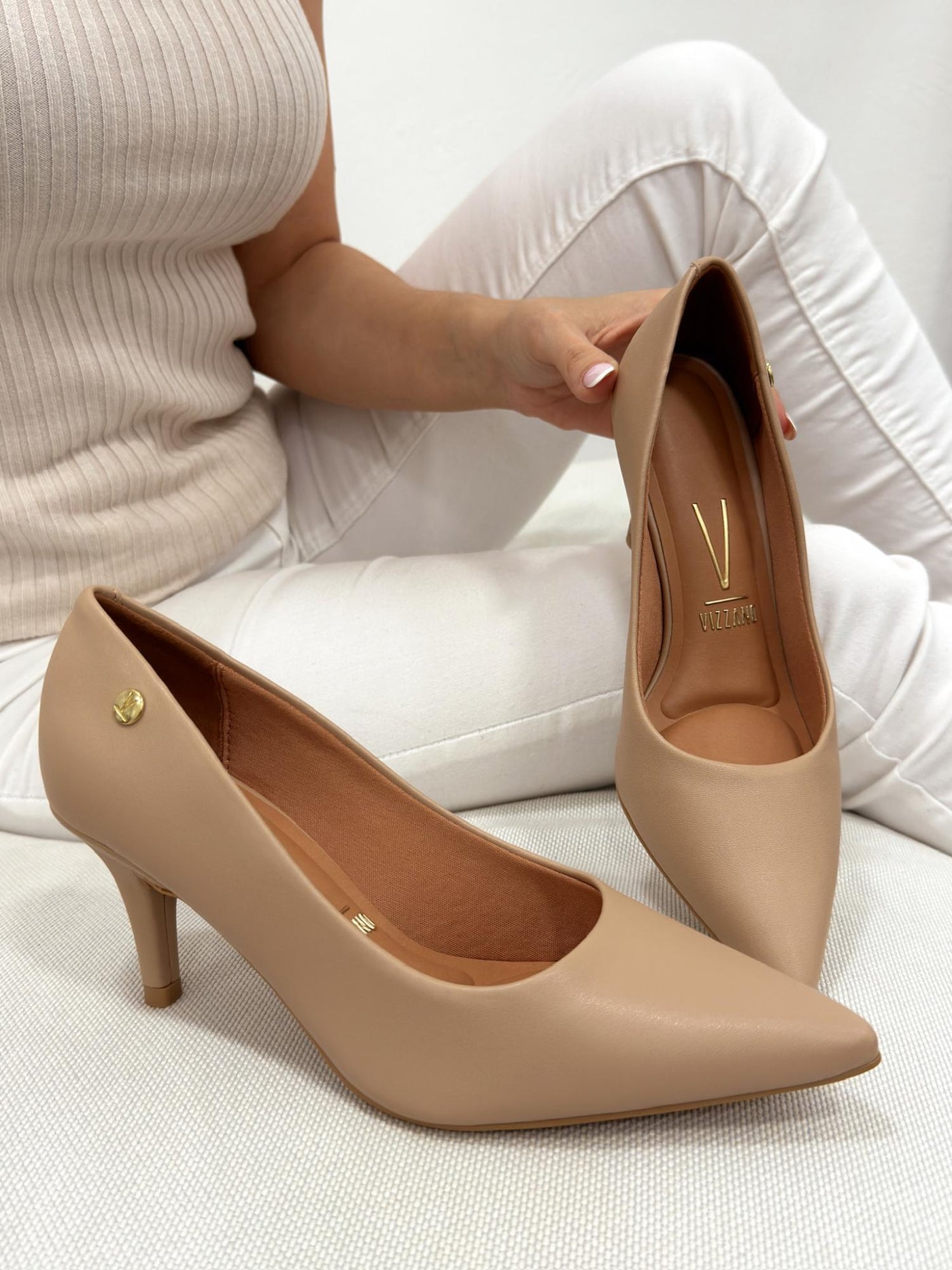 Heels G069 - BEIGE