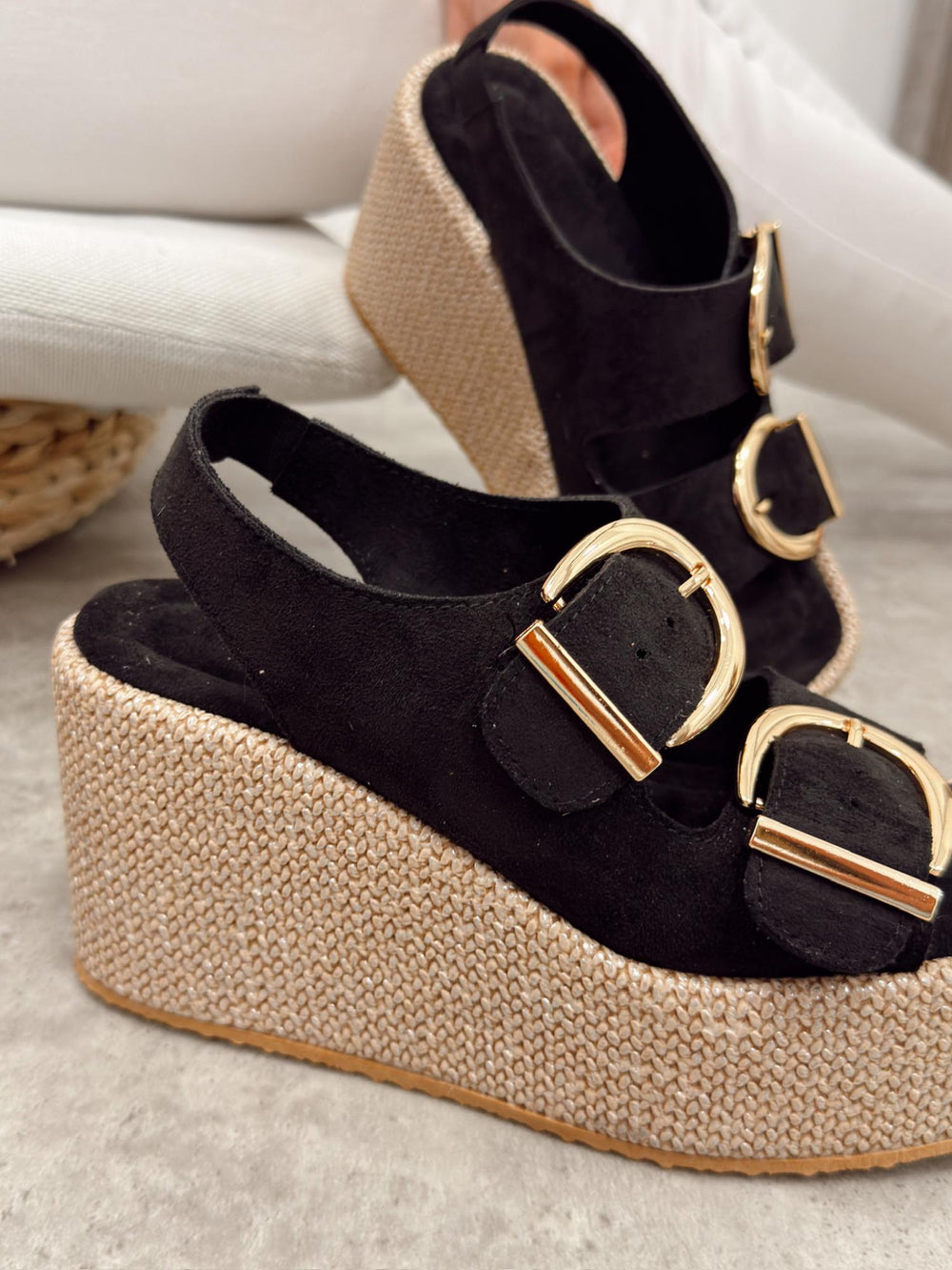 Damen Sandalen G499 – SCHWARZ