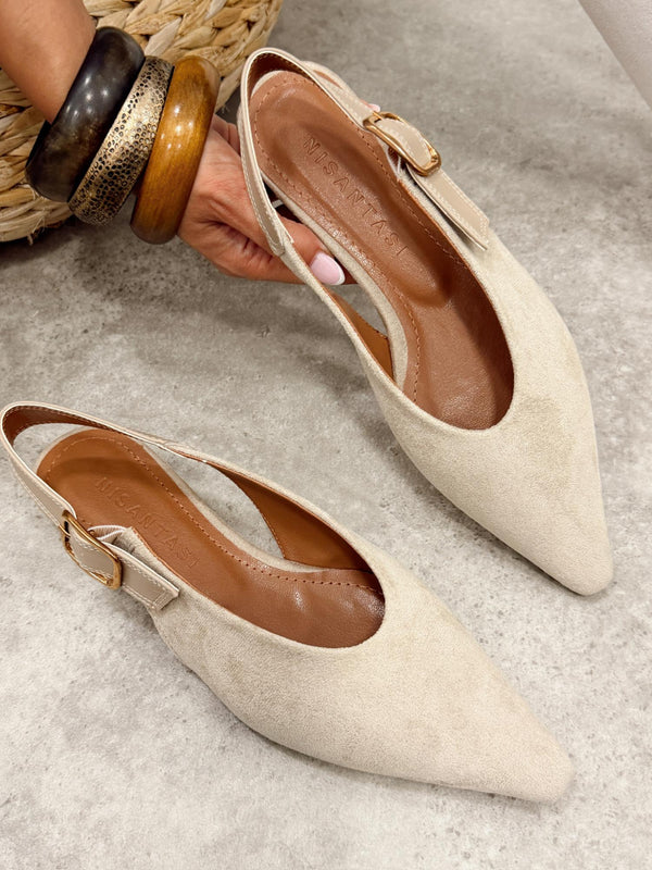 Women sandals G349 - BEIGE