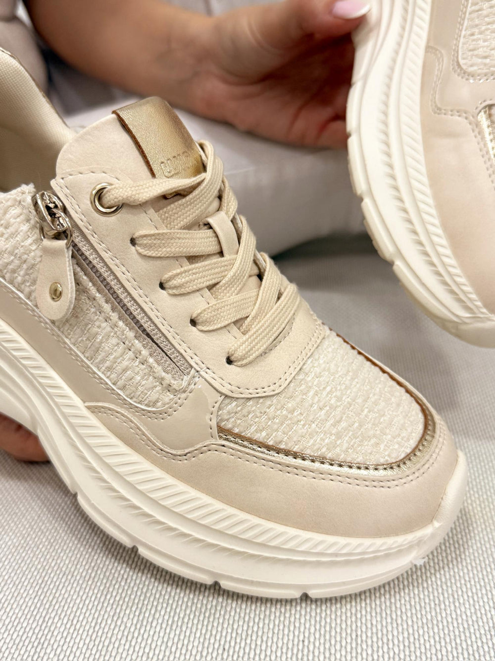 Damensneaker F994 - BEIGE