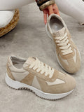 Ledersneaker G454 - BEIGE