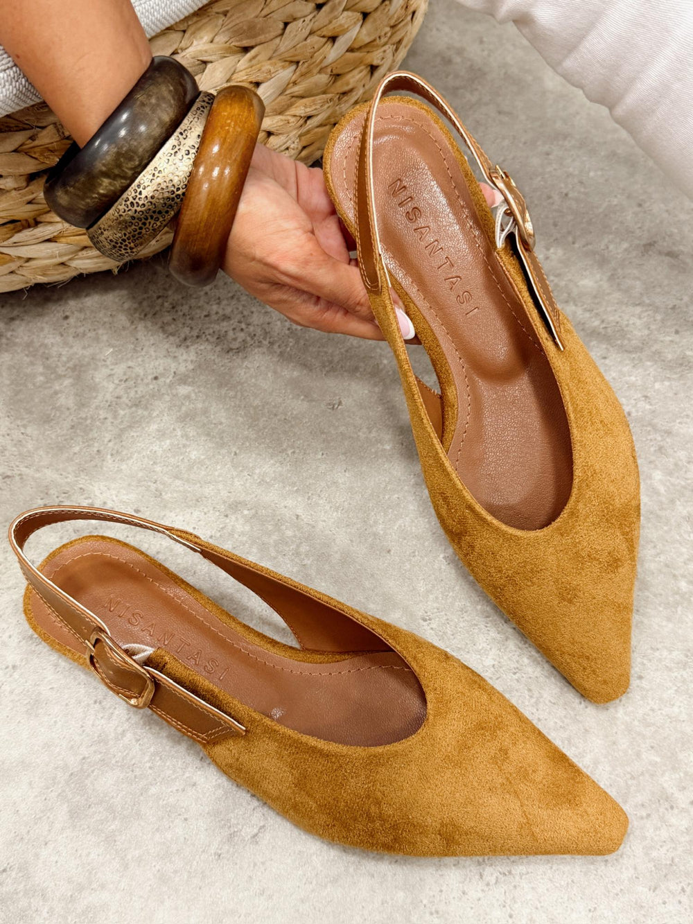 Sandale de damă G349 - CAMEL
